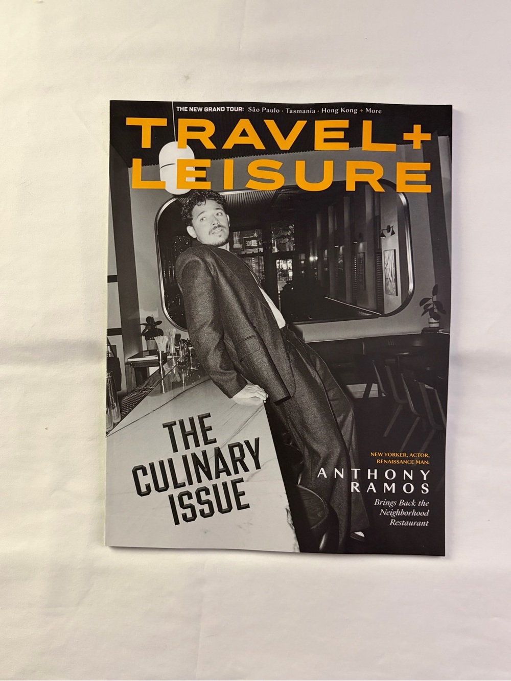 Travel & Leisure Anthony Ramos “Brings Back Restaurant” Issue Sept 2026 Magazine